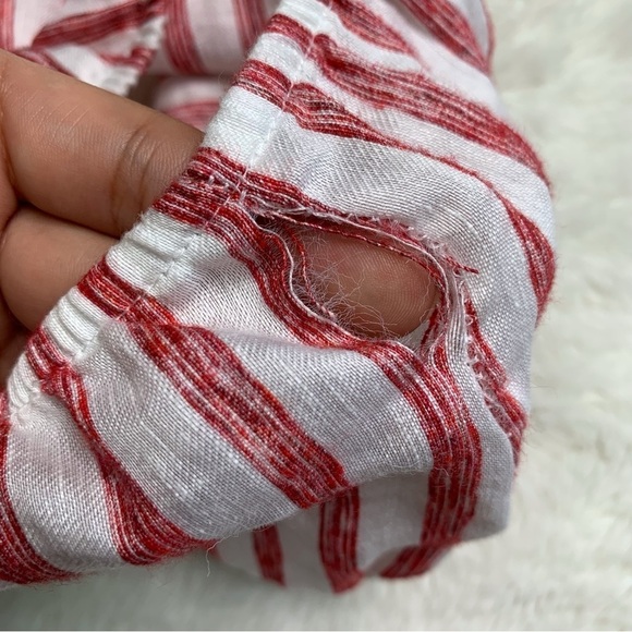 Pili Carrera Baby's Sleeveless Striped Pleated Red Dress & Brief Set Sz 12Months - Picture 9 of 14